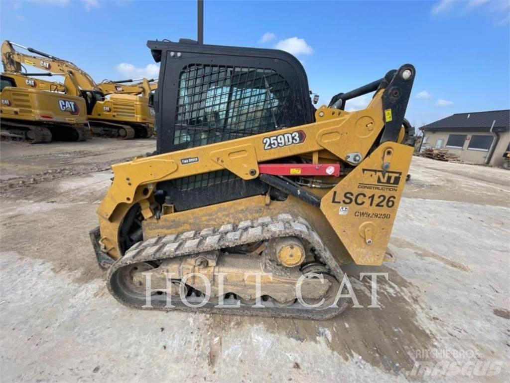 CAT 259D CAB Skid steer loderler