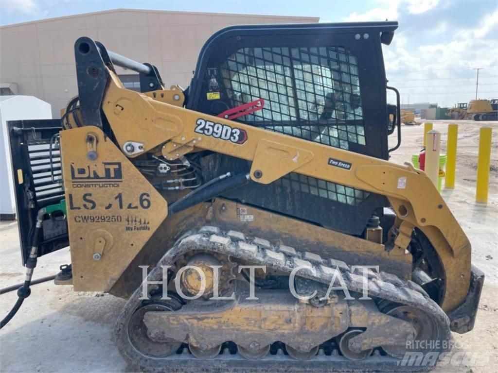 CAT 259D CAB Skid steer loderler