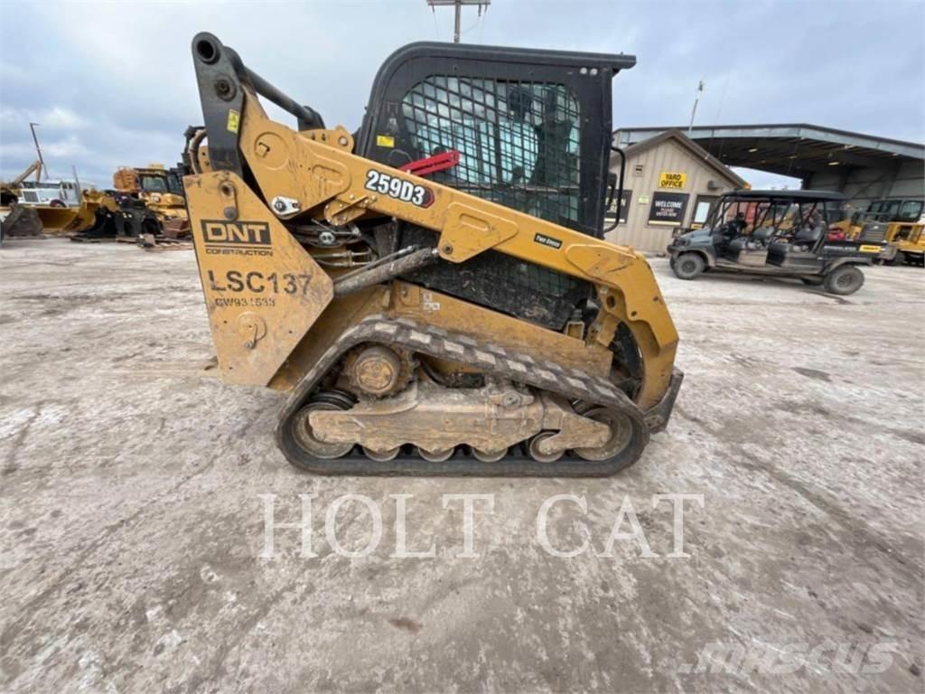 CAT 259D CAB Skid steer loderler