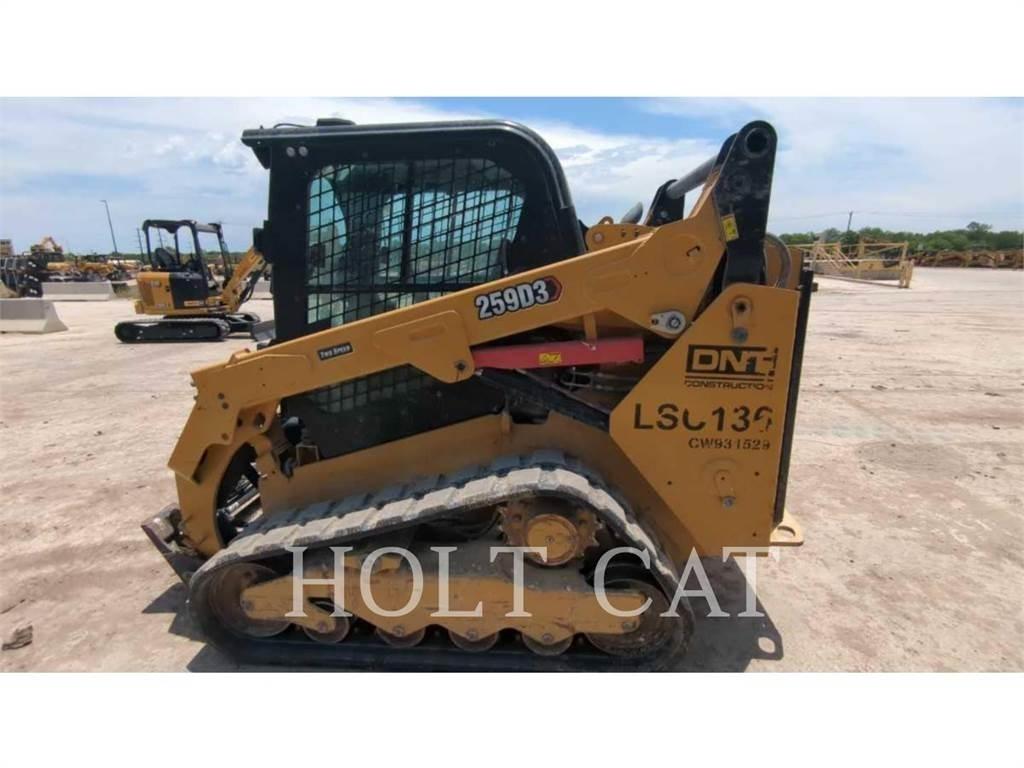 CAT 259D CAB Skid steer loderler