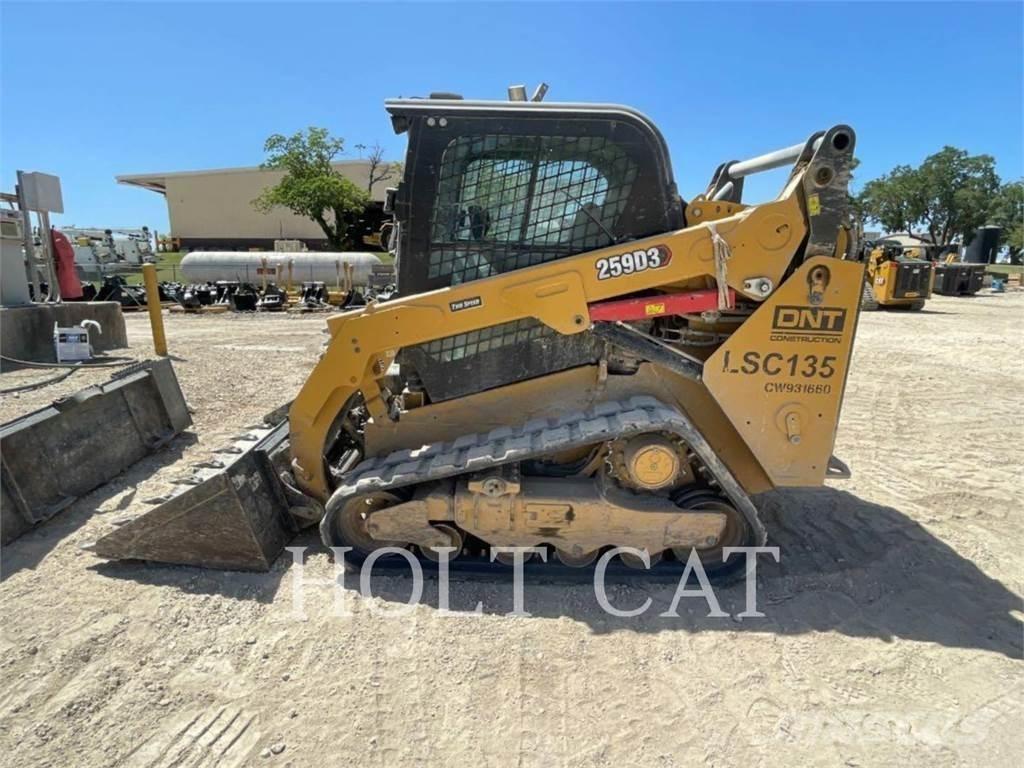 CAT 259D CAB Skid steer loderler