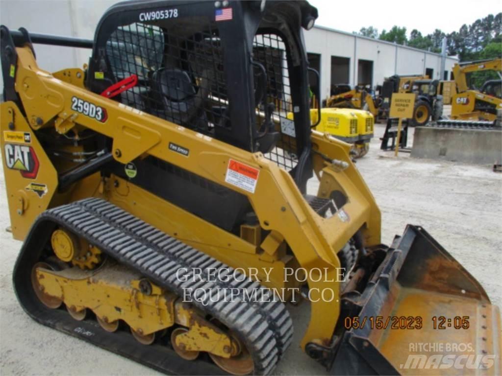 CAT 259D3 Paletli yükleyiciler