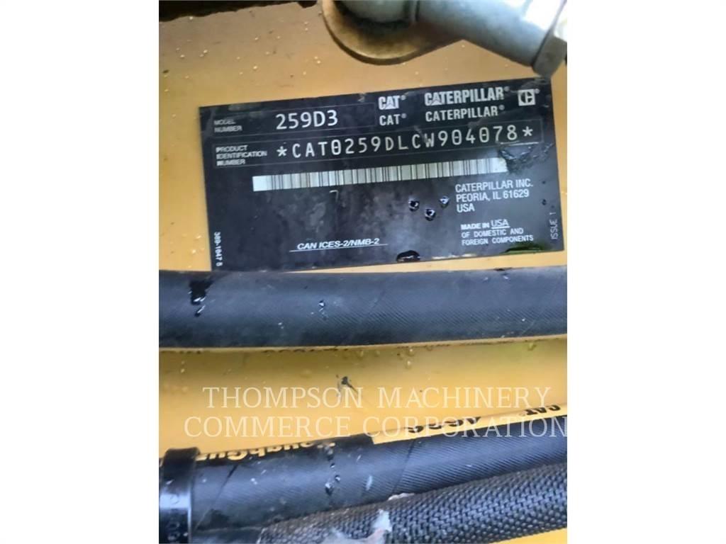 CAT 259D3 Paletli yükleyiciler