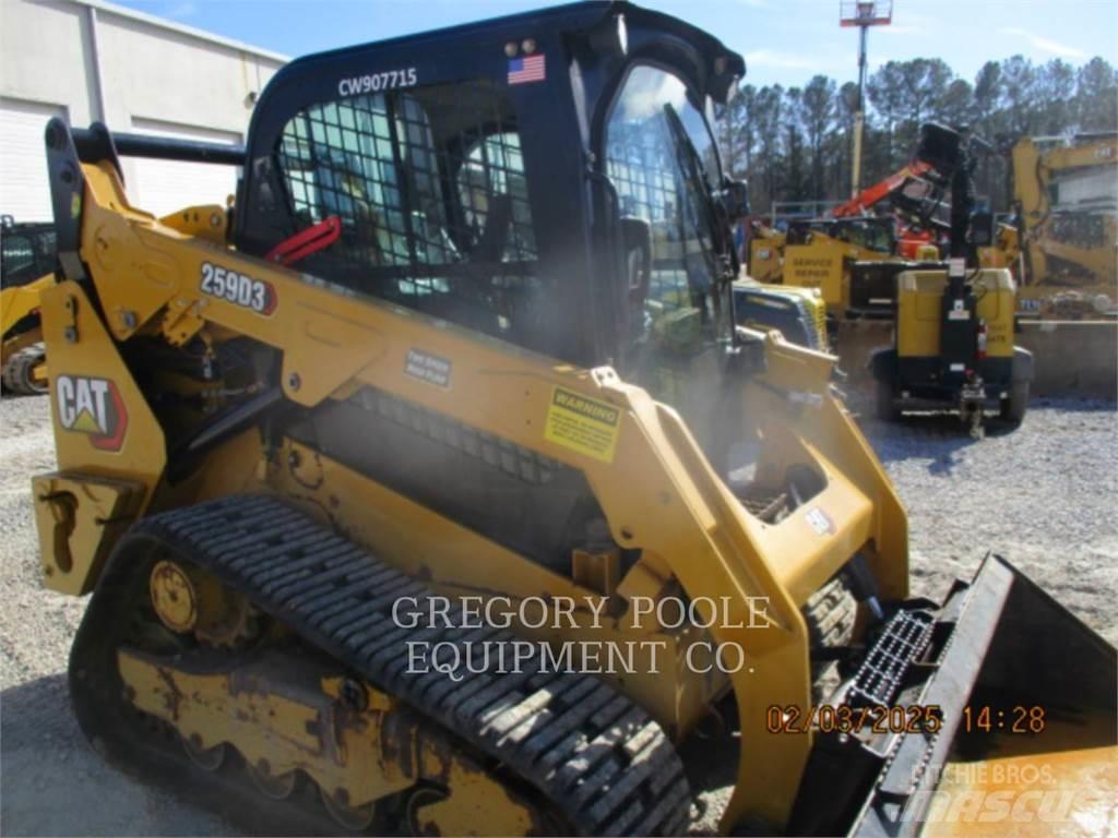 CAT 259D3 Paletli yükleyiciler