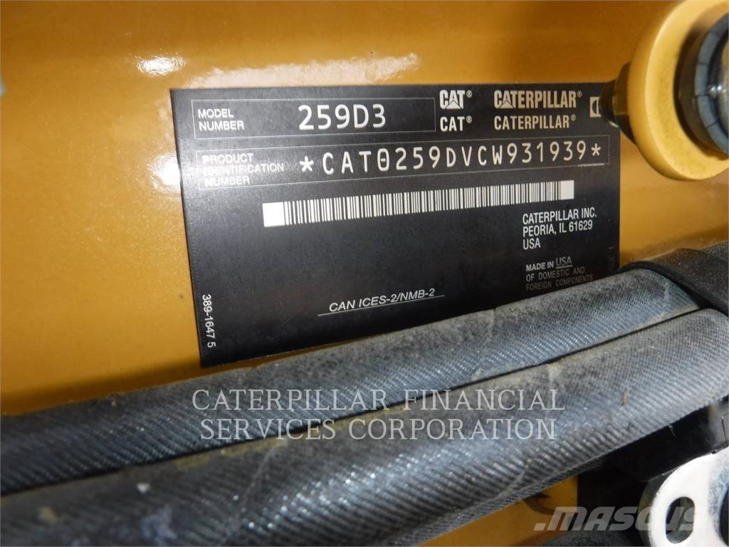 CAT 259D3 Paletli yükleyiciler