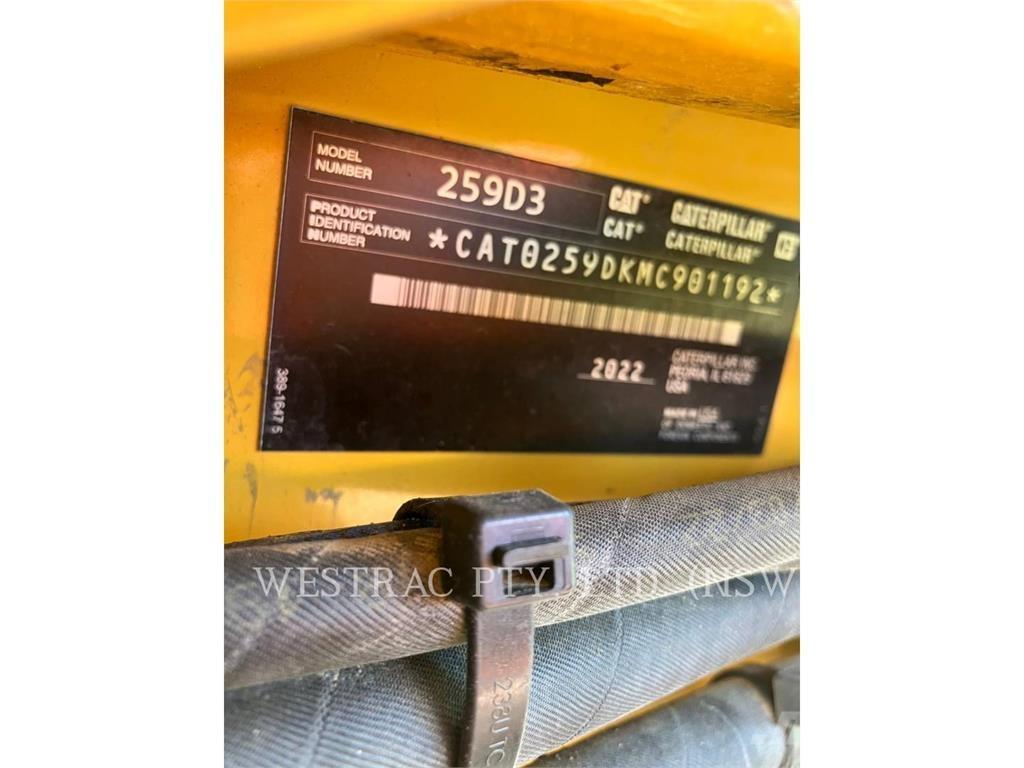 CAT 259D3 Paletli yükleyiciler