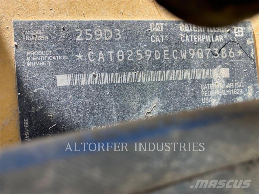 CAT 259D3 Skid steer loderler