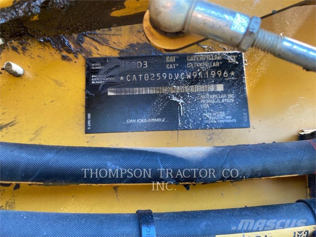 CAT 259D3 Paletli yükleyiciler
