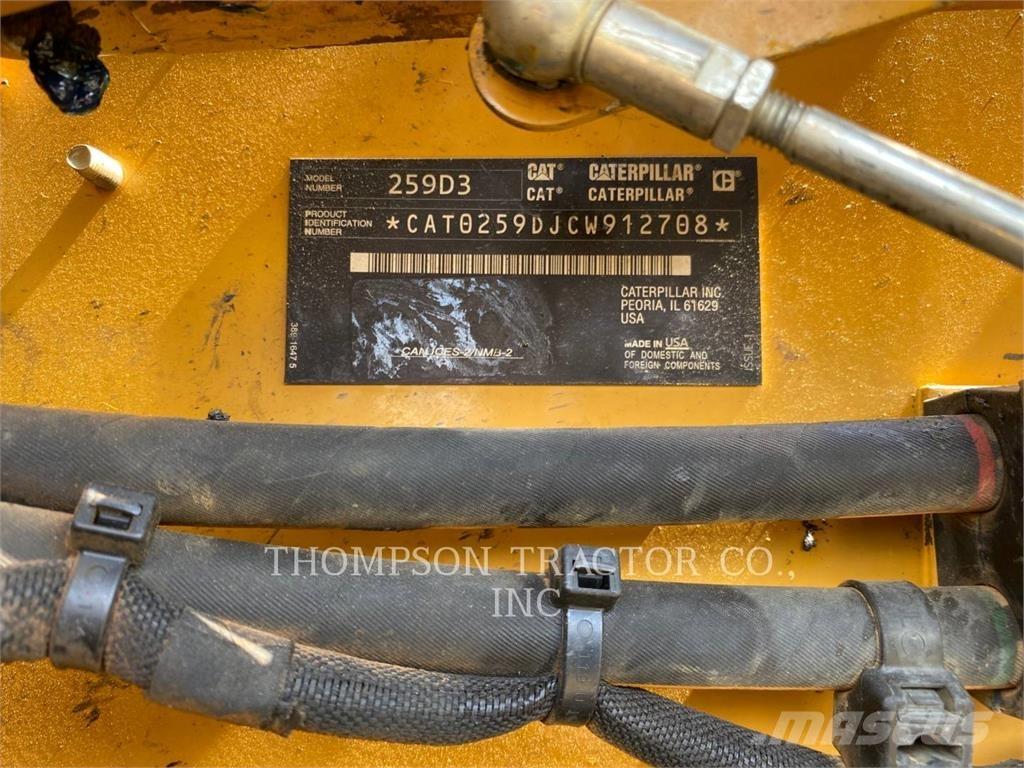 CAT 259D3 Paletli yükleyiciler