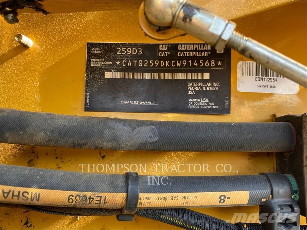 CAT 259D3 Paletli yükleyiciler