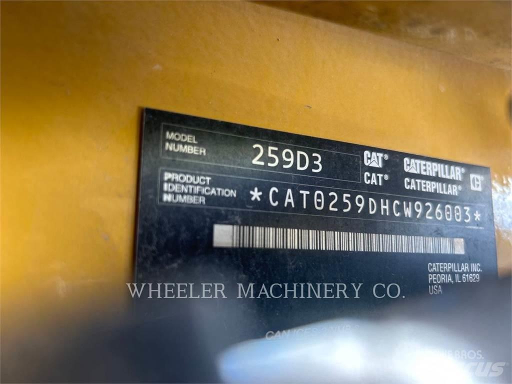 CAT 259D3 C3H2 Paletli yükleyiciler