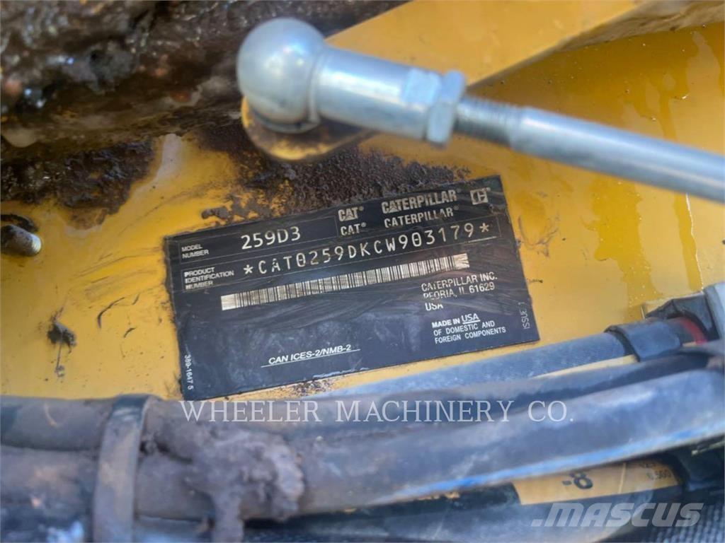 CAT 259D3 C3H2 Paletli yükleyiciler