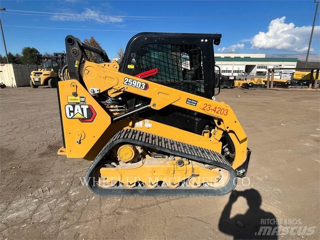 CAT 259D3 C3HF Paletli yükleyiciler