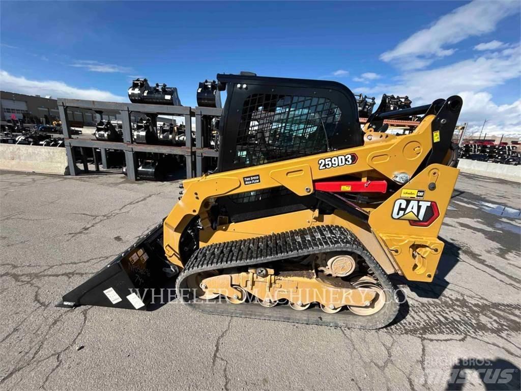 CAT 259D3 C3HF Paletli yükleyiciler