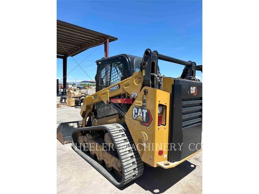CAT 259D3 C3HF Paletli yükleyiciler