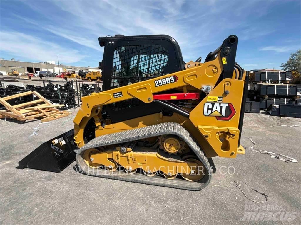 CAT 259D3 C3HF Paletli yükleyiciler