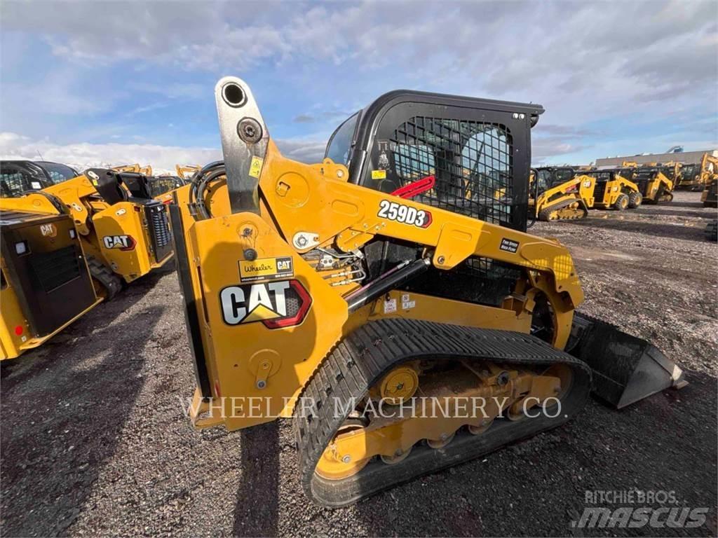 CAT 259D3 C3HF Paletli yükleyiciler