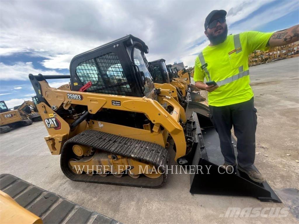 CAT 259D3 C3HF Paletli yükleyiciler