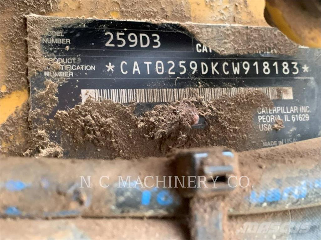 CAT 259D3 H3CB Skid steer loderler