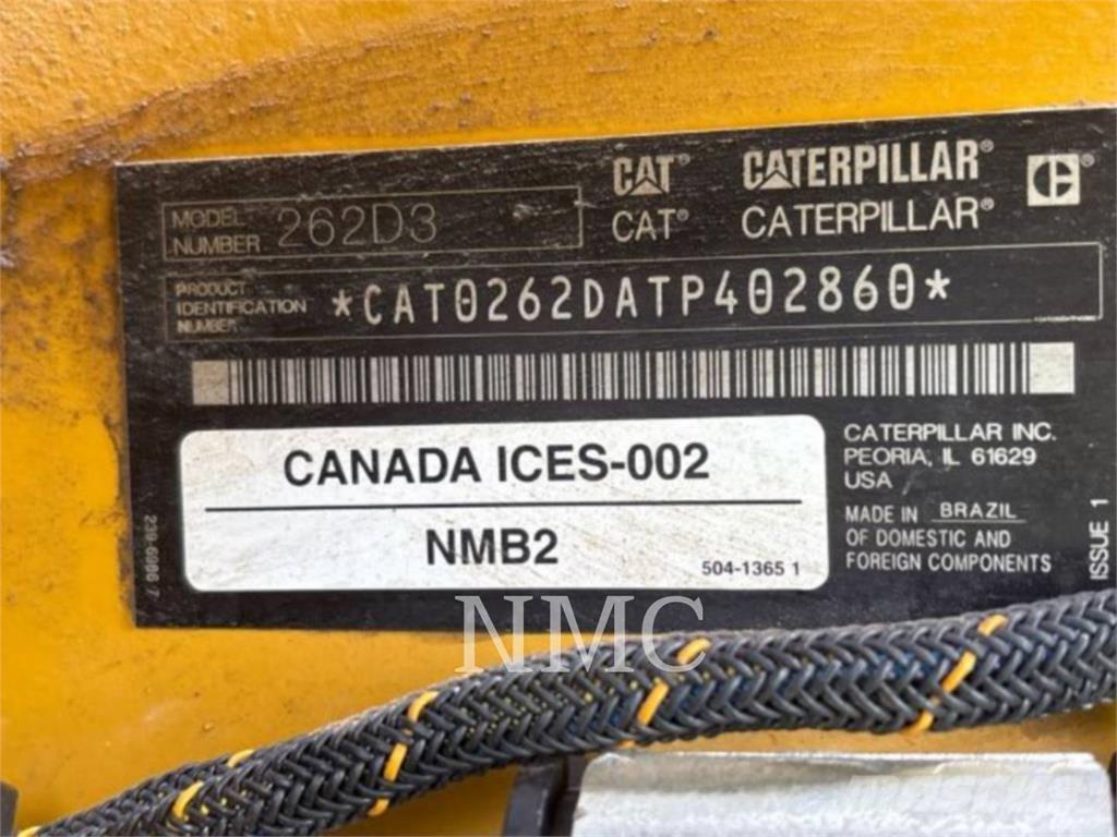 CAT 262D3 Skid steer loderler