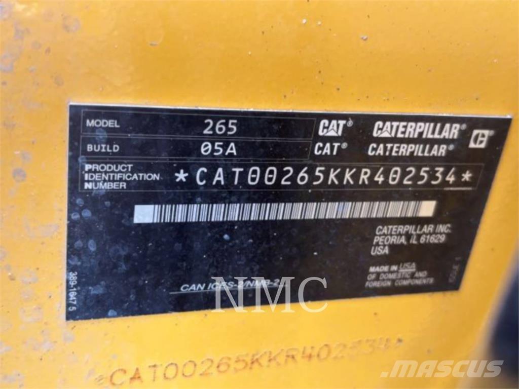 CAT 265-05 Paletli yükleyiciler