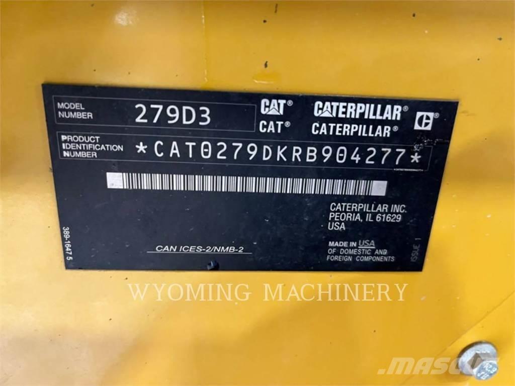 CAT 279D3 Skid steer loderler