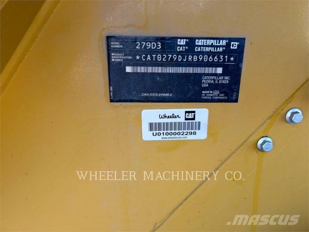 CAT 279D3 C3HF Paletli yükleyiciler