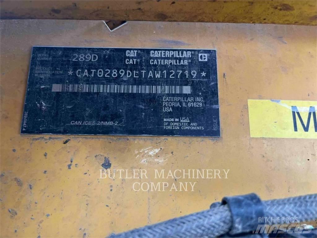 CAT 289D Paletli yükleyiciler