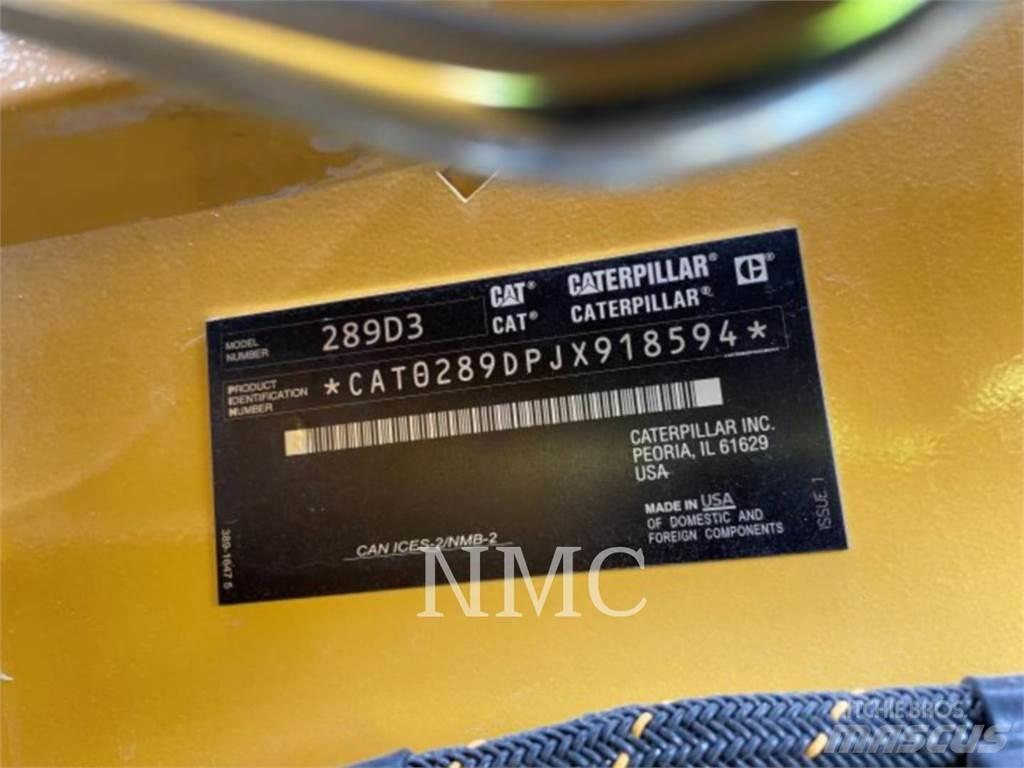 CAT 289D3 Paletli yükleyiciler