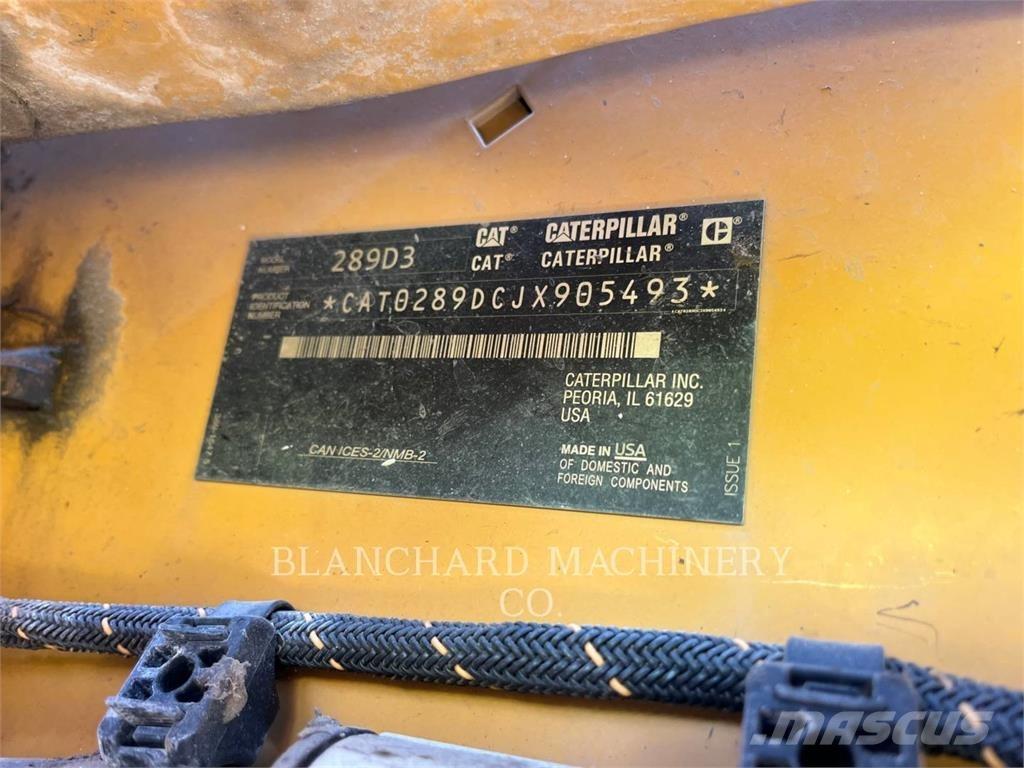 CAT 289D3 Paletli yükleyiciler