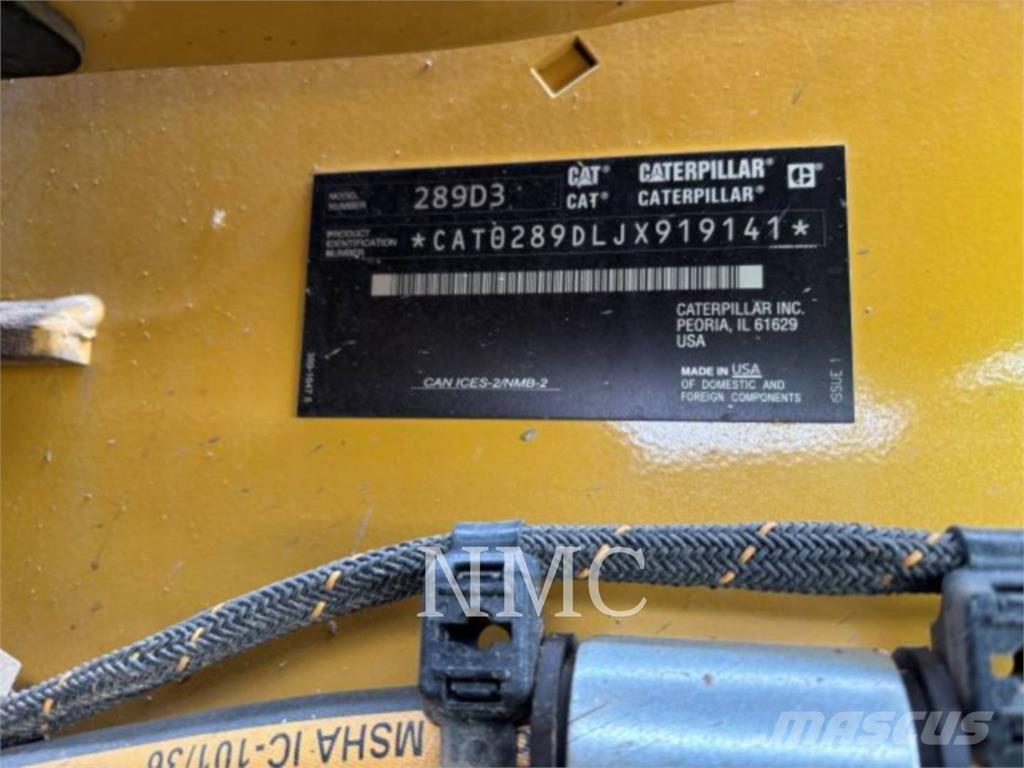 CAT 289D3 Paletli yükleyiciler