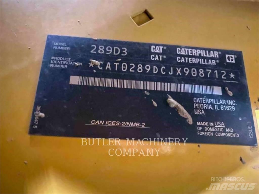 CAT 289D3 C3H3 Paletli yükleyiciler