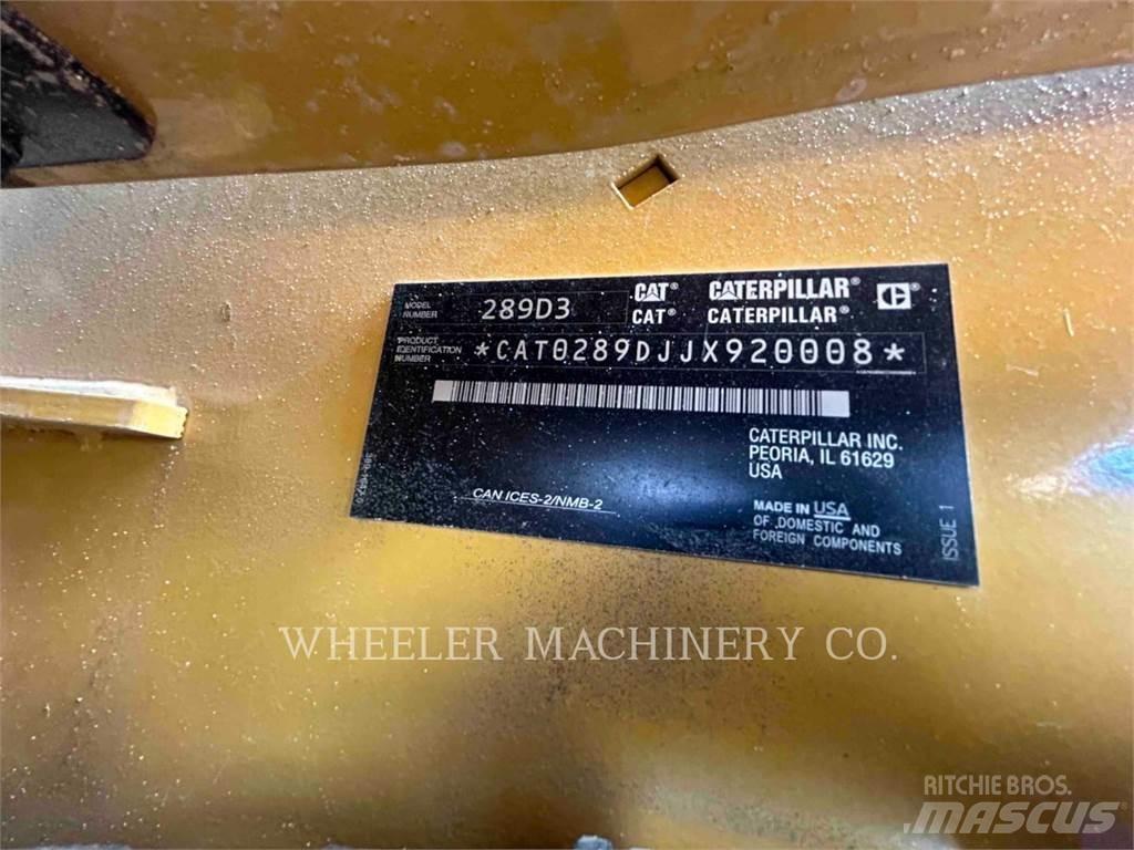CAT 289D3 C3HF Paletli yükleyiciler