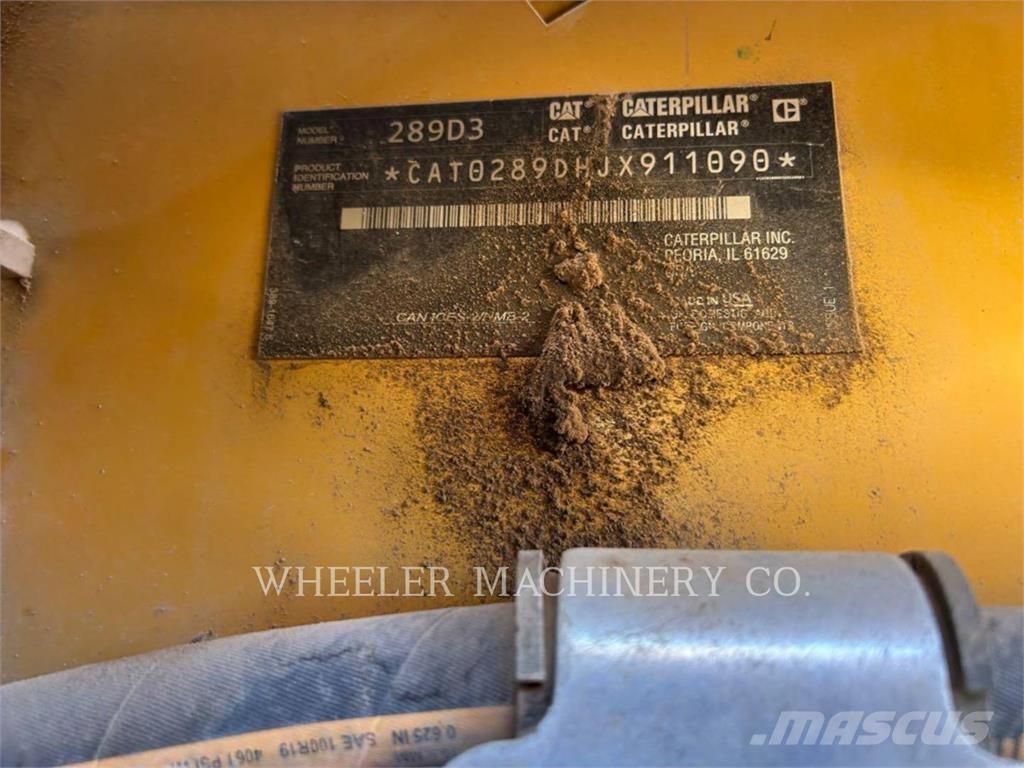 CAT 289D3 C3HF Paletli yükleyiciler