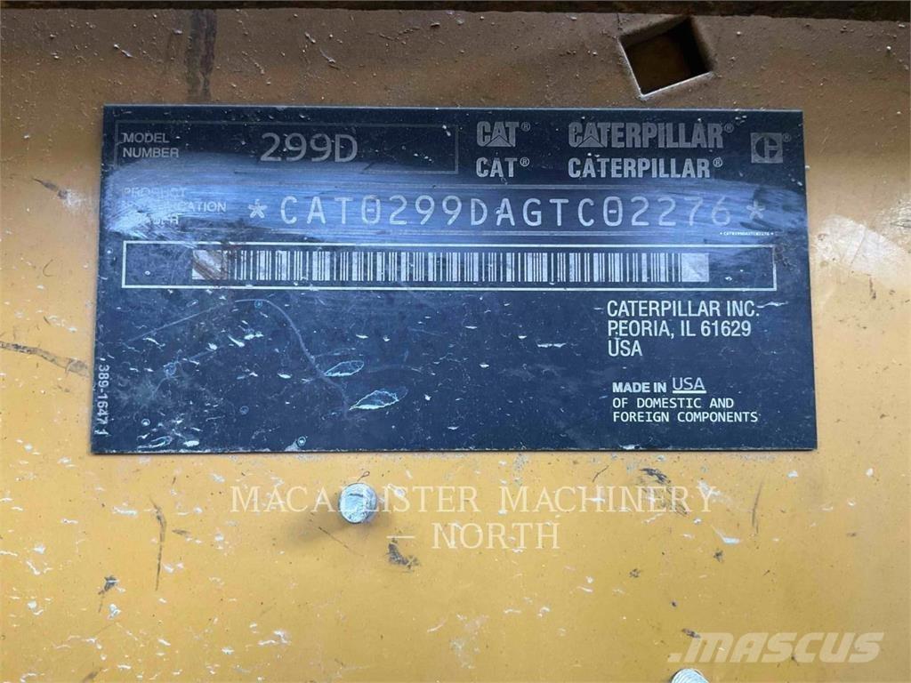 CAT 299D AQ Skid steer loderler