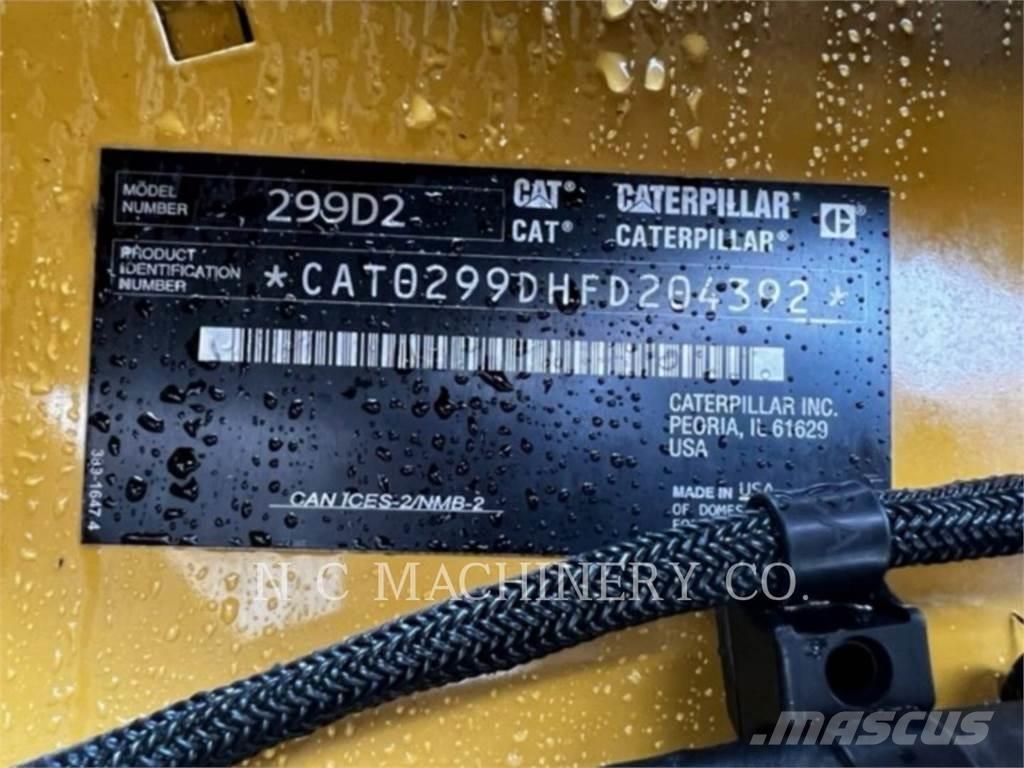 CAT 299D2 H2CB Skid steer loderler