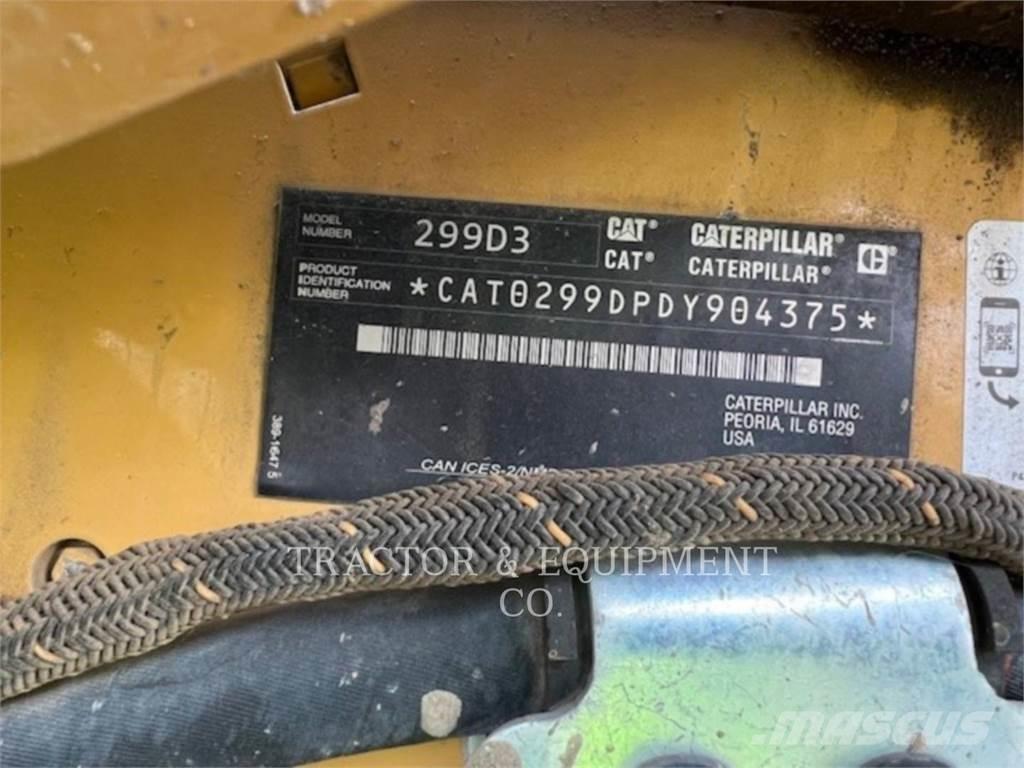 CAT 299D3 H2CB Skid steer loderler