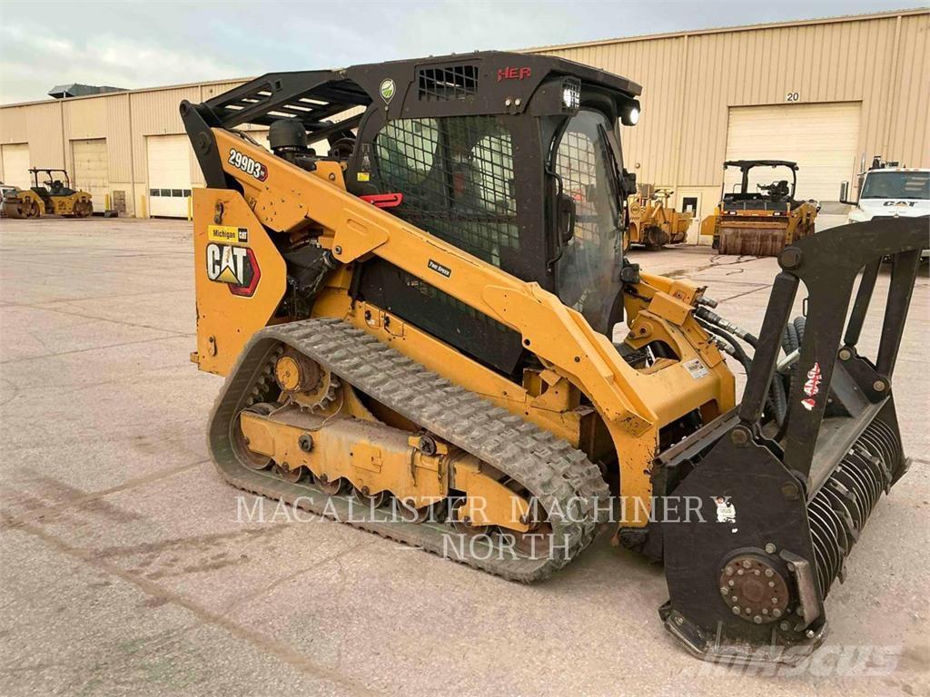 CAT 299D3XE D1AQBR Skid steer loderler