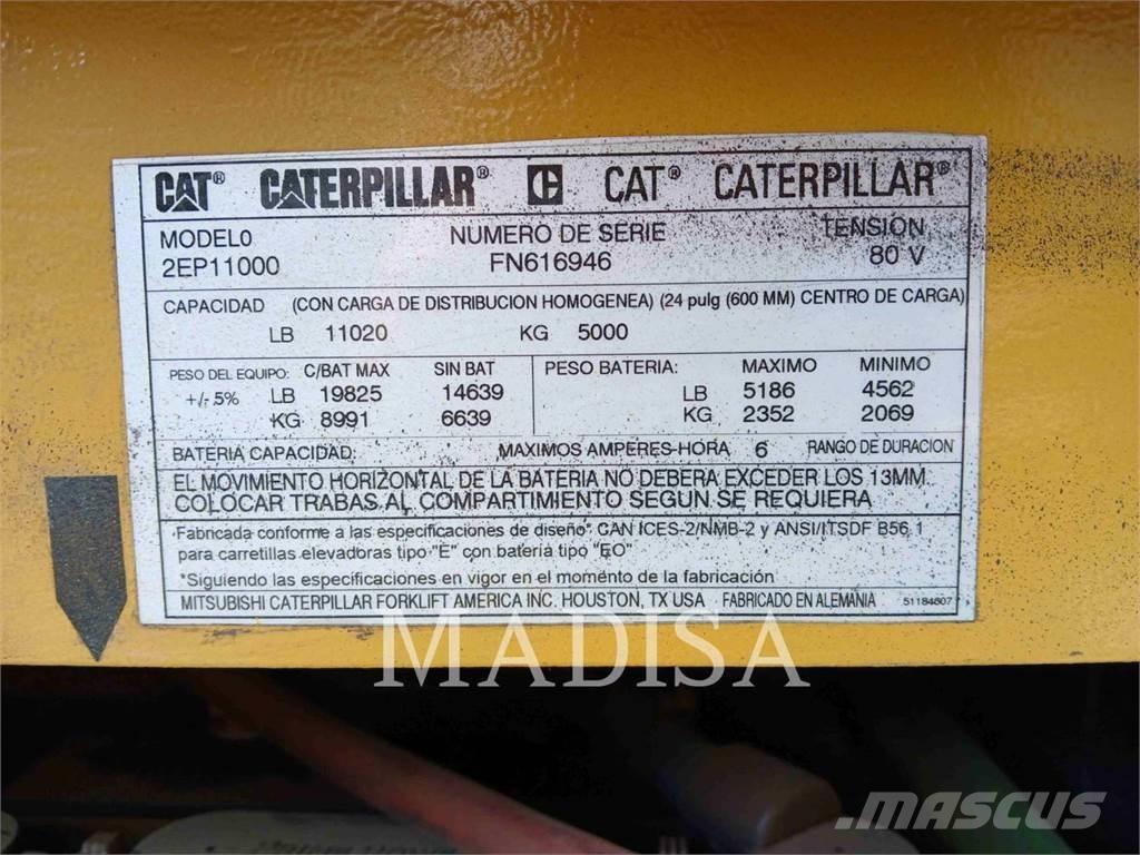 CAT 2EP11000 Elektrikli forkliftler
