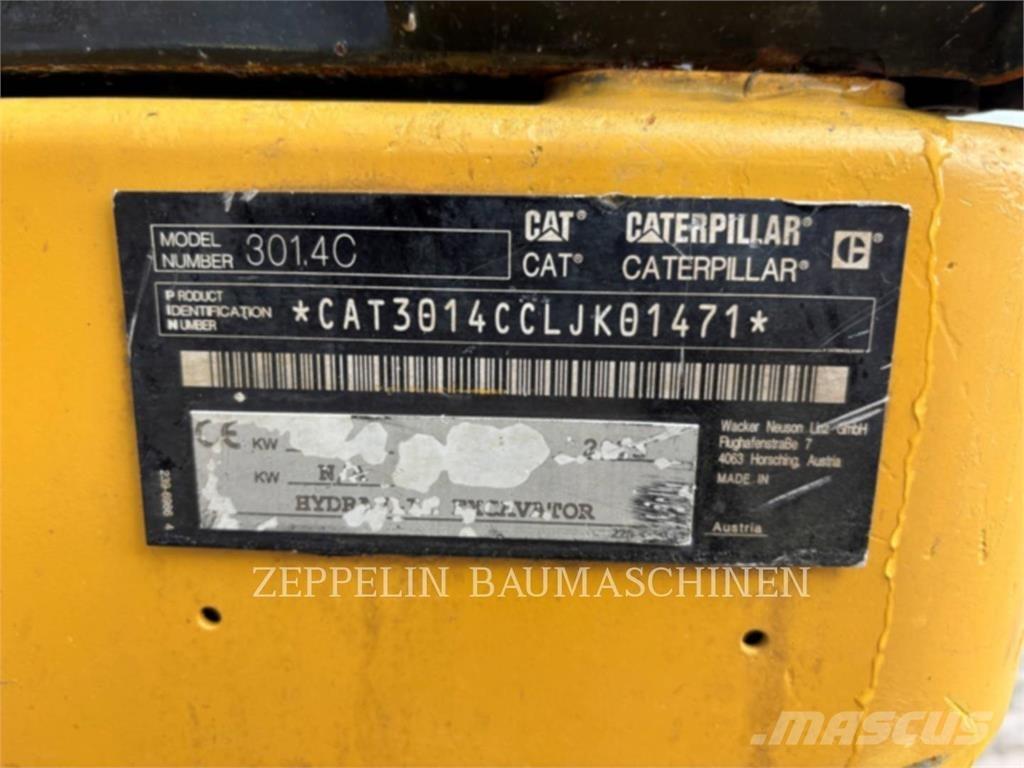 CAT 301.4C Paletli ekskavatörler