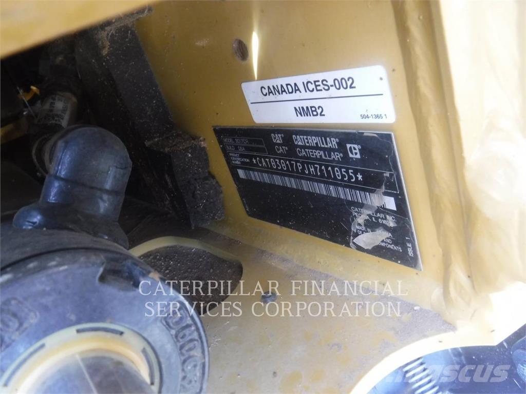 CAT 301.7-05CR Paletli ekskavatörler