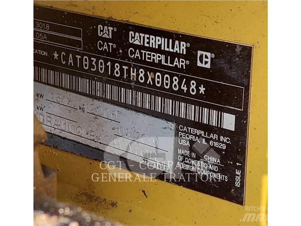 CAT 301.8 Paletli ekskavatörler