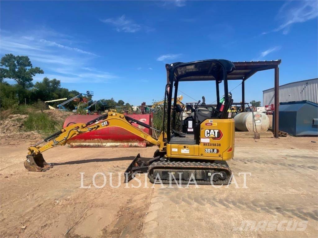 CAT 301.8 Mini ekskavatörler, 7 tona dek