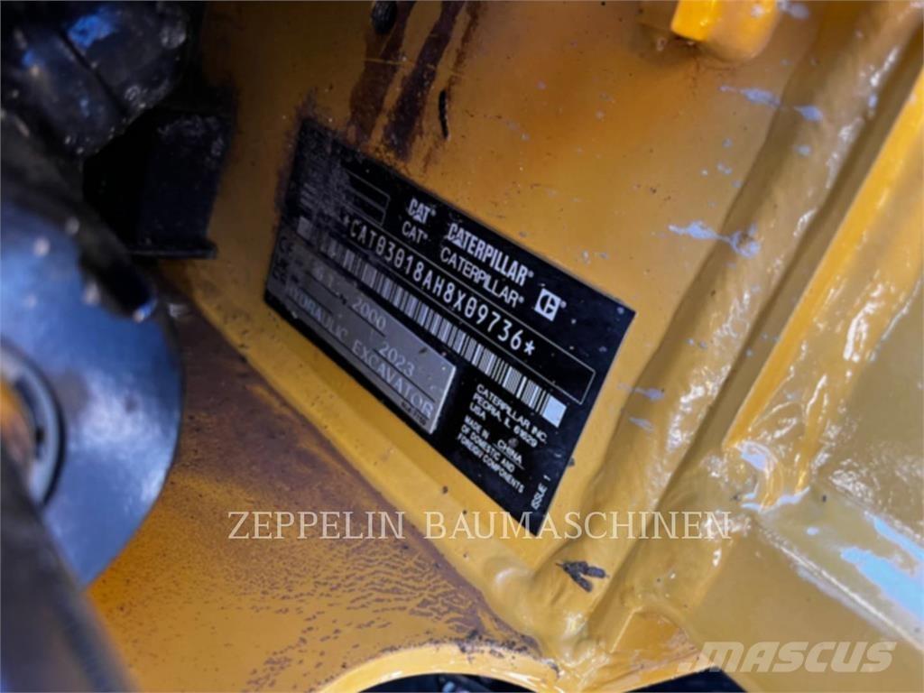 CAT 301.8-05A Paletli ekskavatörler