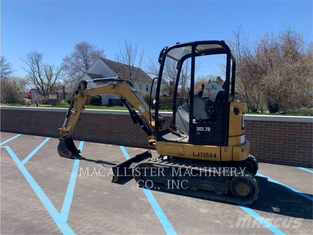CAT 302.7DCR Paletli ekskavatörler