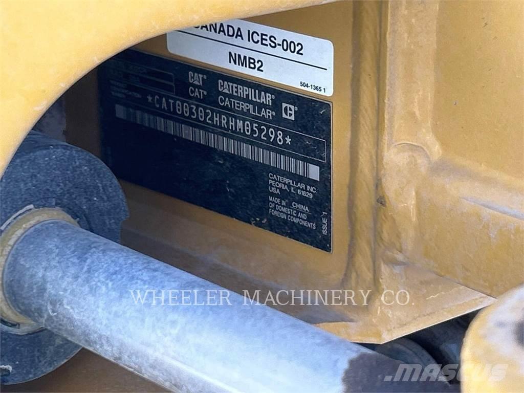 CAT 302 C3 Paletli ekskavatörler