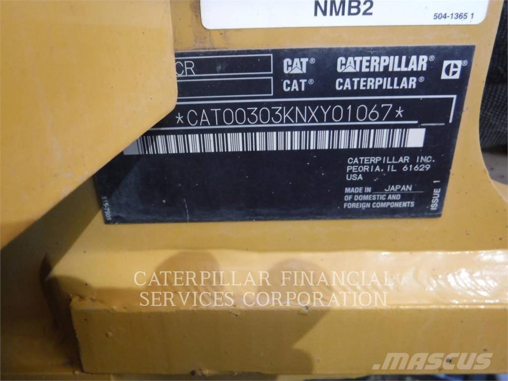 CAT 303-07CR Paletli ekskavatörler