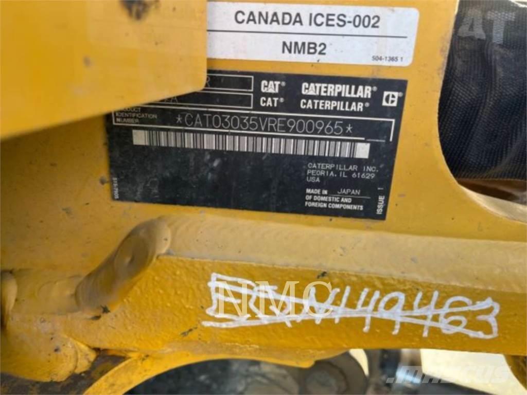 CAT 303.5 Paletli ekskavatörler