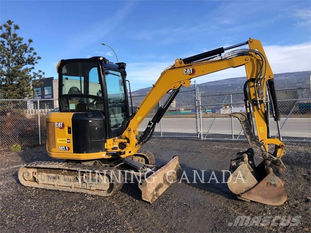CAT 303.5-07 Paletli ekskavatörler