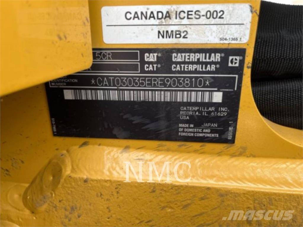 CAT 303.5-07CR Paletli ekskavatörler